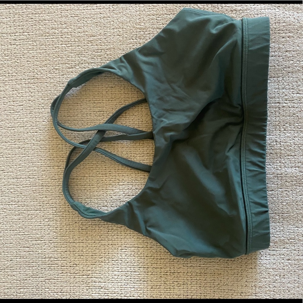 Lululemon green bra